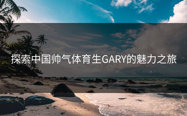 探索中国帅气体育生GARY的魅力之旅